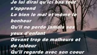 Celine Dion  Je lui dirai  Lyrics [upl. by Aiehtela460]