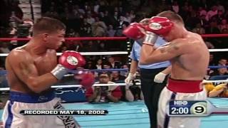 Arturo Gatti vs Micky Ward 1 Awesome Round 9 [upl. by Reifinnej]