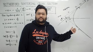 RUTHERFORD SCATTERING DIFFERENTIAL CROSS SECTION DERIVATION IN CLASSICAL MECHANICS [upl. by Gregrory]