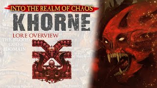 Into the Realm of Chaos  KHORNE  THE GOD OF WAR  Warhammer Lore  Total War Warhammer 3 [upl. by Worden]