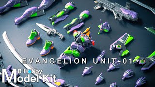 RG Evangelion Unit01  Speed Build  Model Kit [upl. by Albert423]