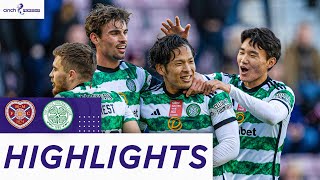 Heart of Midlothian 14 Celtic  A Japanese HatTrick  cinch Premiership [upl. by Otha]