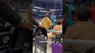 Russell Westbrook confronts another fan  shorts [upl. by Ayahs]