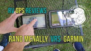 RV gps comparison Rand Mcnally RVND7 Vrs Garmin dēzl 780LMTS [upl. by Felisha940]