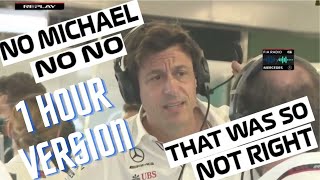 No Michael No No Toto Wolff  1 Hour Version [upl. by Rosner345]