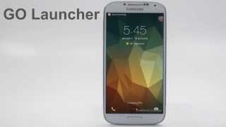 GO Launcher Review Android [upl. by Pasol46]