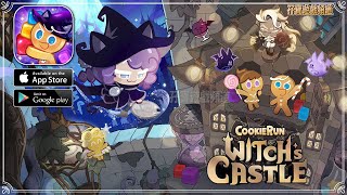 【手遊試玩】薑餅人魔女之城CookieRun Witch’s Castle 一個有趣的益智大片冒險！AndroidIOS [upl. by Haberman996]