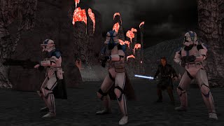 Star Wars Battlefront 2 Clone Wars Extended Era 30  Umbara Firefight  Republic side [upl. by Eirruc813]