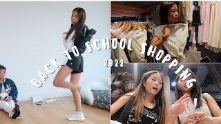 BACK TO SCHOOL SHOPPING  getting ready for highschool vlog in NYC [upl. by Joris]