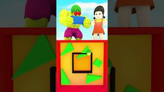 Hulk vs Squid Game Doll Epic Puzzle Challenge in Roblox 3D [upl. by Ferree]