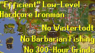 Efficient LowLevel OSRS Ironman Route  Episode 1 OUTDATED [upl. by Jerrold722]