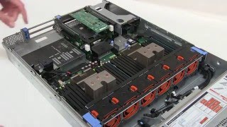 Chilldyne liquid cooling retrofit of a Dell PowerEdge R720  R730 server [upl. by Campy713]