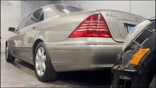 Pewter Metallic 2005 Mercedes S500 4Matic Cold Start 09152024 [upl. by Kylstra]