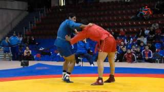 2011 Sambo Chumakov Cup  Nasyrov vs Kitsiants [upl. by Anoif]