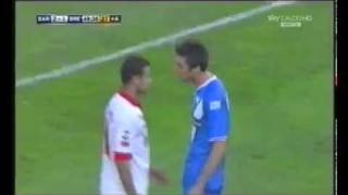 Ghezzal vs Caracciolo  Bari 21 Brescia [upl. by Xantha]