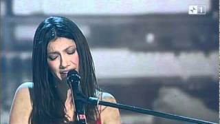 Elisa  Forgiveness  Live Acoustic Domenica In [upl. by Anrahc]