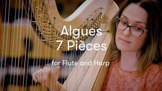 »Algues« 7 pieces for flute and harp  Antonia Schreiber Alja Velkaverh  GürzenichOrchester [upl. by Eniamzaj]