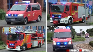 Löschzug  doppel MTF der Feuerwehr Erftstadt [upl. by Etti946]