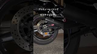 《motovlog》PRETTY RACING×XESS silencer XJR1300 shorts 《ASMR》 [upl. by Solotsopa]