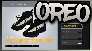 NBA 2K20 Shoe Creator  Yeezy Boost 350 V2 “Oreoquot [upl. by Swec]