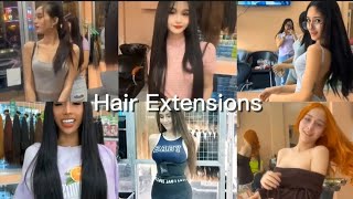 Our Hair Extensions Customers from ShortHair to LongHair ang aking mga Barbing Customers nmvhair [upl. by Leirda990]