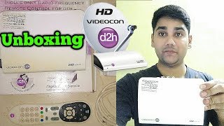 Videocon d2h HD set top box unboxing amp Overview 2021 [upl. by Lenneuq229]