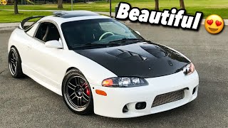 Mitsubishi Eclipse Side Skirt Install THE BEST WAY [upl. by Arimaj347]