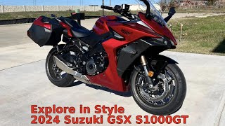 2024 Suzuki GSX S1000GT is surprisingly good sport touring motorcycle [upl. by Enotna]