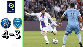 PARIS SAINTGERMAIN  RC LENS 1  1  Highlights  PSG  RCL  20212022 [upl. by Tijnar]