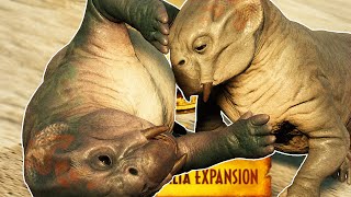 CUTEST SOCIAL ANIMATION Lystrosaurus Showcase  Jurassic World Evolution 2 Malta Expansion [upl. by Elvah]