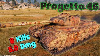 Progetto M35 mod 46  8 Frags 50K Damage Master by player omnomtom [upl. by Strep]