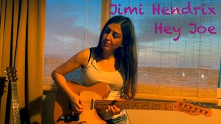 Jimi Hendrix  Hey Joe solo cover by Gamze Gökalp [upl. by Notrom118]