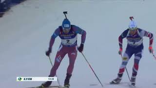 201617 biathlon 15 km uomini Anterselva  Johannes Boe Fillon Maillet Shipulin [upl. by Dulcea318]