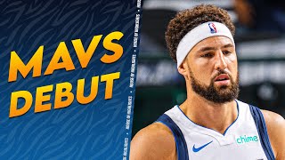 Klay Thompson MAKES HIS Mavericks DEBUT 🔥 FULL Highlights [upl. by Schroer]