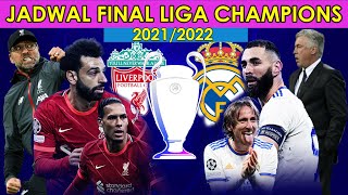 Jadwal Final Liga Champions 2022 Live SCTV  LIVERPOOL VS REAL MADRID [upl. by Euqnomod]