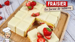 Le plus Beau des Fraisier RECETTE DU FRAISIER 🍓 Dans le moule Tablette Guy Demarle [upl. by Eed]