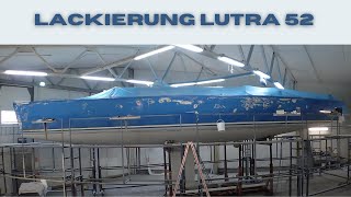 Lutra 52 painted with Alexseal at Peter Wrede Yacht Refits [upl. by Meunier229]