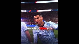 Ronaldos first vs 900th goal😍🐐 football ronaldo cristianoronado shorts [upl. by Gudrin701]