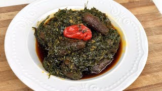 HOW TO COOK ERU  MOST POPULAR CAMEROONIAN 🇨🇲 DISH [upl. by Ocirederf]