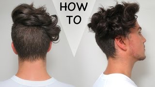 How To Curl Your Hair with a GHD  Mens Hair Styling [upl. by Casanova235]