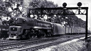 PRR Steam Audio Recording T1 Duplex 5505 at Horseshoe Curve 1949 [upl. by Eserahc]