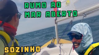 Velejando mar aberto sozinho com veleiro monotipo Desafiando os próprios limites floripa velejar [upl. by Mauve]