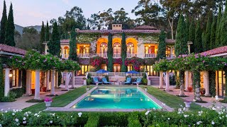 Stunning Italian Villa in Montecito [upl. by Tila]