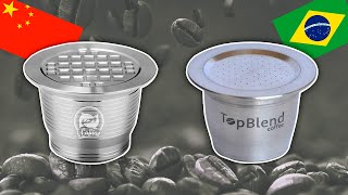 BATALHA DAS CÁPSULAS TOP BLEND vs ICAFILAS PARA NESPRESSO [upl. by Eiralav]