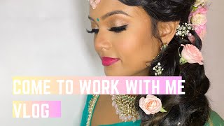 Come to work with me Vithya Hair and Makeup [upl. by Clorinde]