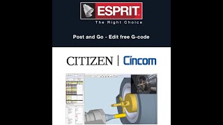 Esprit Citizen Cincom L32 [upl. by Dranyl]