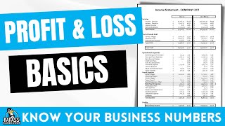 The Basics of a Profit amp Loss Income Statement for Small Business Owners [upl. by Eixirt]