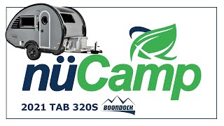 nuCamp TAB 320S BOONDOCK Teardrop Trailer [upl. by Bob]