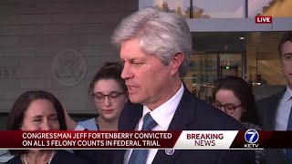 Congressman Jeff Fortenberry convicted on all three felony counts in federal trial [upl. by Nathanael]