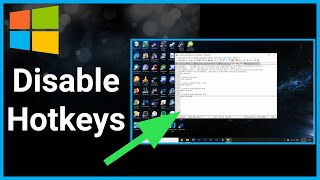 How To Disable Hotkeys On Windows 10 [upl. by Stillas]